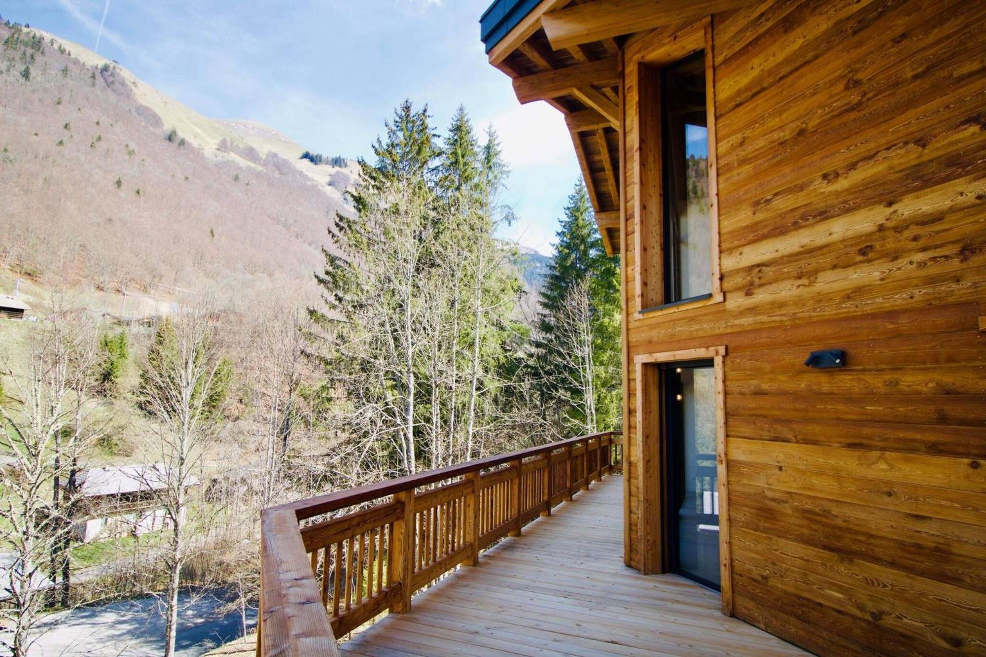 Les Petits Ours Montriond Superbe 8 14 Personnes Villa Luaran gambar
